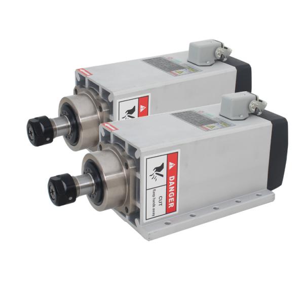8.0KG CNC Router Fuso 105*102 3.5kw 300hz 18000rpm Motor de fuso arrefecido a ar
