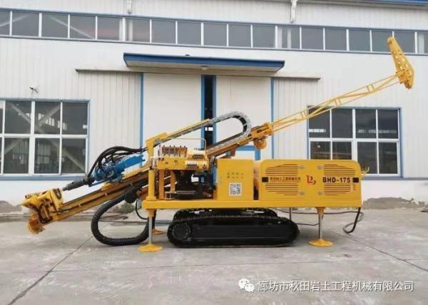 Electric Motor Powered Foundation Drill Rig With ISO 9001 BHD - 175