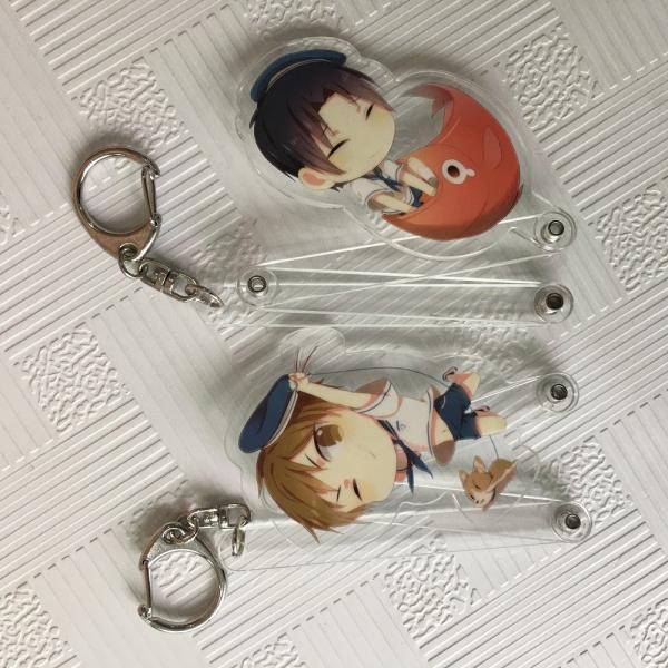 Wholesale Backpack Keychains 3D Customized PVC Keychain