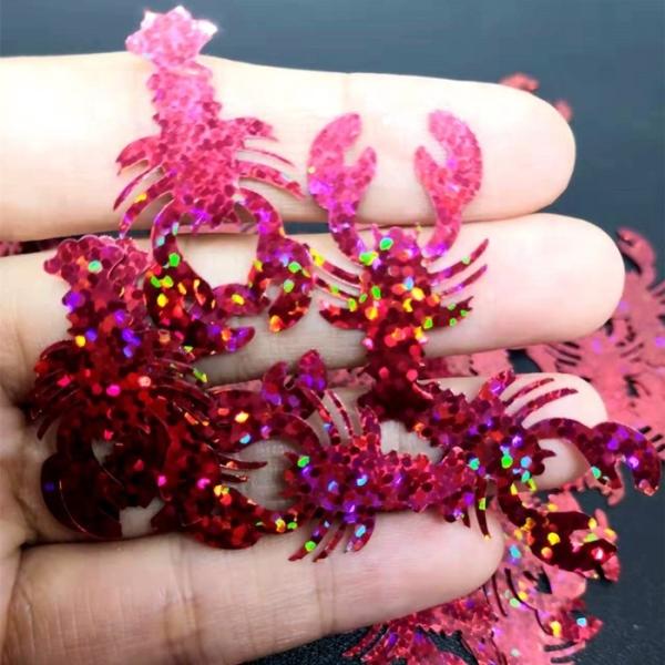 Chinese Year Occasion 15mm Holographic Gold Honey Bee Glitter for Tumbler Unique Custom Glass Bees Selection
