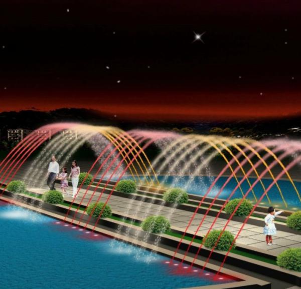 Autorização CE Jato de salto para ambientes internos e externos Fonte de água para jardins
