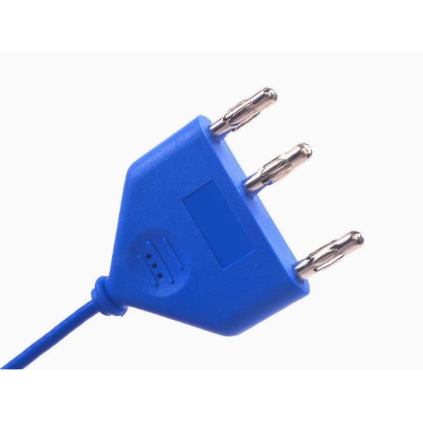 Personnaliser la haute fréquence 3 broches Plug Disposable ESU crayon câble électrosurgical crayon fil fil couteau électrique