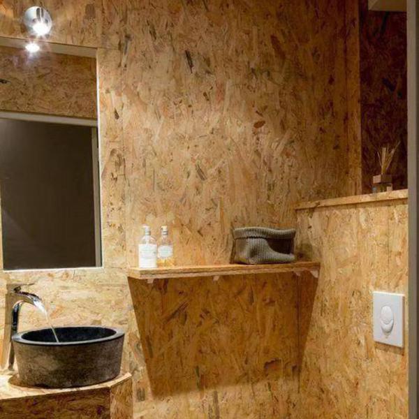 Industrial Grade Osb3 Board Panels 18mm Thickness Poplar Wood Finished Surface Standard Size 1220x2400mm Outdoor