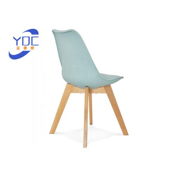 Luxury Suede Modern Wooden Low Back Tufted Dining Room Chairs