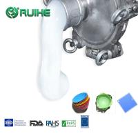 Fatura líquida feita sob encomenda componente do molde do bolo do silicone do produto comestível dois
