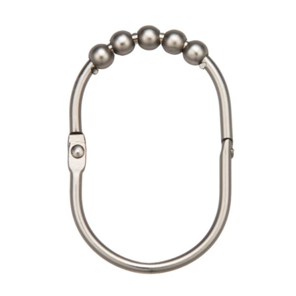 Depot Wide Bathroom Curtain Rings Shower Rod Rings 12.69*6.34*2.53  Cm