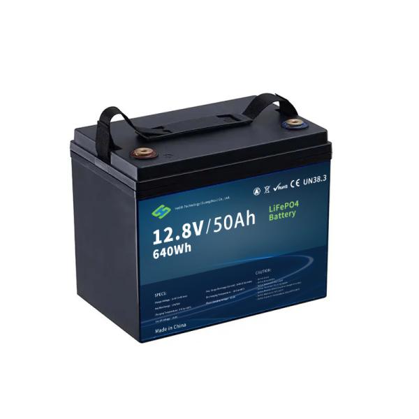 Batterie au lithium de haute densité énergétique 12V LiFePO4 pour une longue durée de vie et cellules prismatiques 12200 Hertz