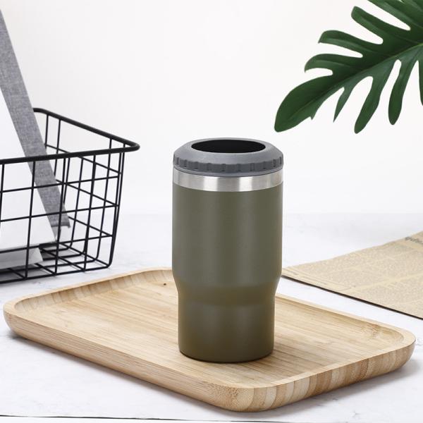 Fancy Car Travel Ice Cold Stainless Steel Beer Tumbler LeakProof