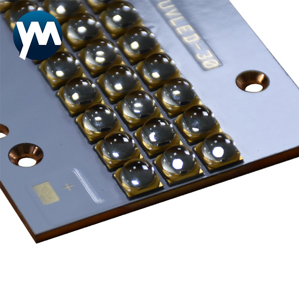 Наивысшая мощность 365nm 385nm 395nm 405nm модуля СИД объектива 300W кварца УЛЬТРАФИОЛЕТОВАЯ
