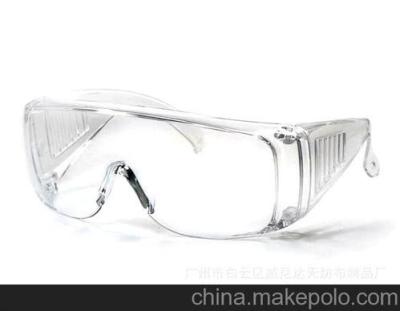 Anti Virus Medical Protective Goggles , Impact Resistant Transparent Lab Safety Goggles
