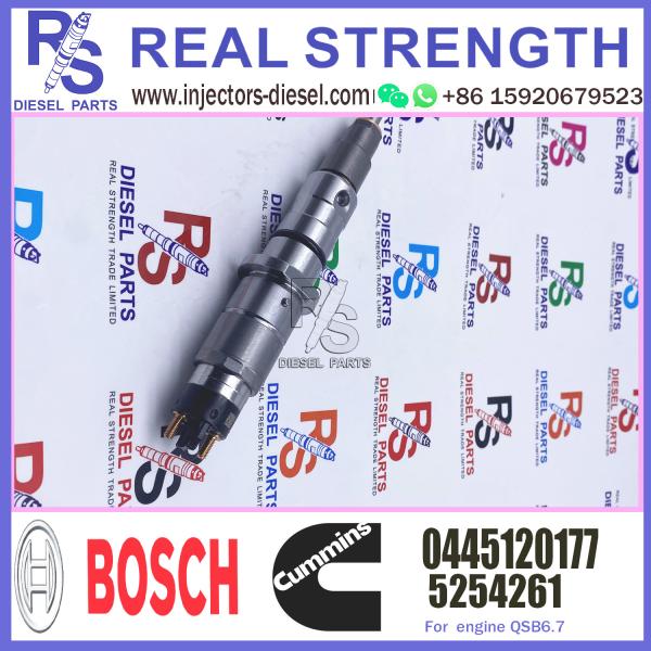 Инжектор топлива 5254261 коллектора системы впрыска топлива PC200 PC200-10 ISB4.5 QSB6.7 W41970 SK200-10 0 445 120 177 0445120177