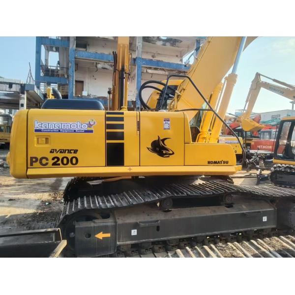 Japón Usado Komatsu PC220 6 Excavadora Fácil operación con martillo hidráulico