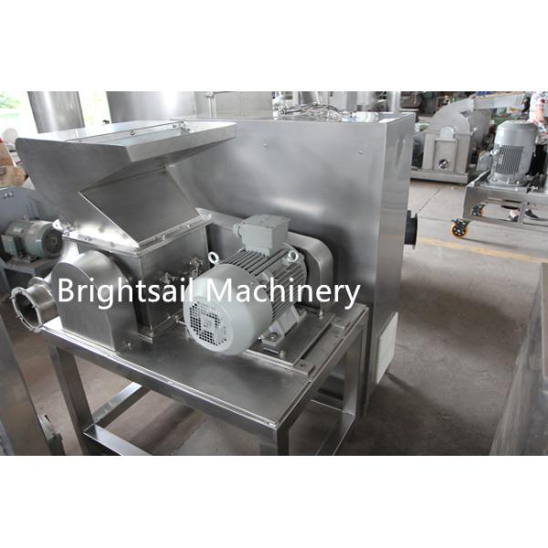 Granules horizontaux de racine de ginseng de machine de broyeur de poudre d'herbe faisant la machine