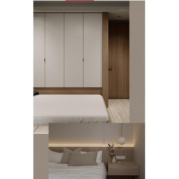 ODM Bedroom Wardrobe Closets Simplicity Children with 2 layer 400mm