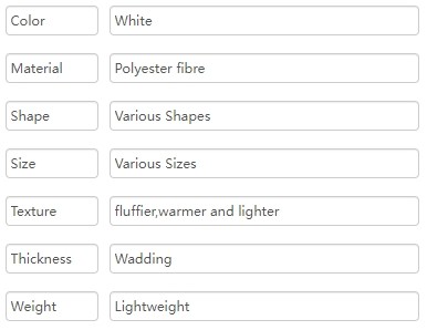 Sorona Down Like Aerogel Cotton Sorona Fiber Ball Fluffier Warmer Lighter