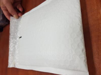 white plastic bubble  packaging envelope  Poly matte shipping bubble bag packaging padded envelopes Waterproof Envelope