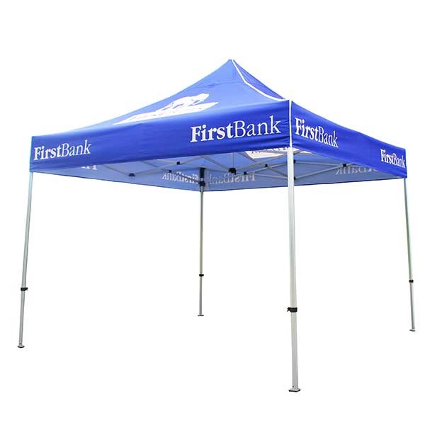 Folding Waterproof Trade Show Tents 3 * 3m / 10 * 10 Feet Size Steel Pole