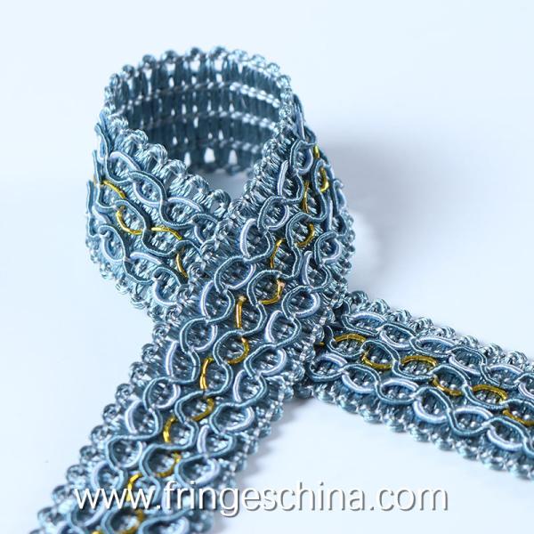 Elegant Decoration Lace Ribbon Braid Trim For Sofa Home Decoration