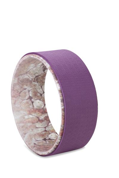 Colourful PC Alloy Yoga Wheel Sweat Resistant High Flexibility Closed Cell TPE Surface
