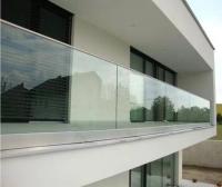 Custom Glass Railing System with Space Saving Design and Easy Installation