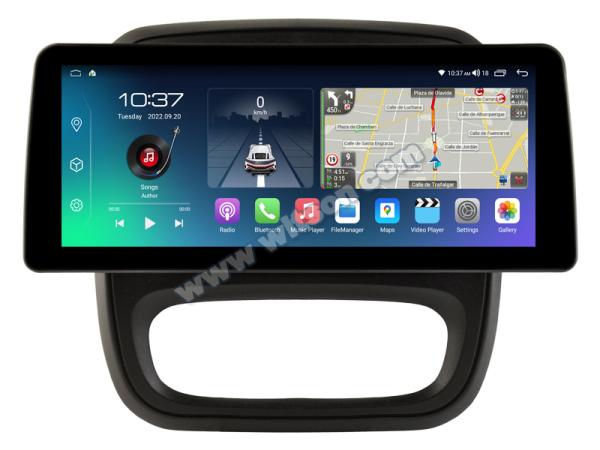 12.3 Smart Ultra Wide Screen For Renault Traffic 3 2014-2021 Opel Vivaro B 2014- 2018