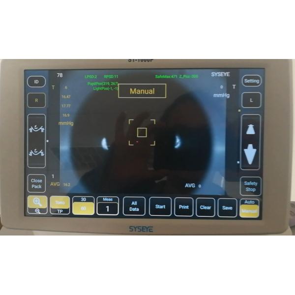 Офтальмический не контактируйте измерение Tonometer 60mmHg автоматическое быстрое