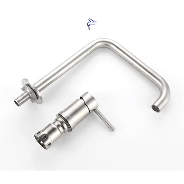 Anti Corrosion Bathroom SUS304 Stainless Steel Faucet Tap Concealed Ceramic Spool