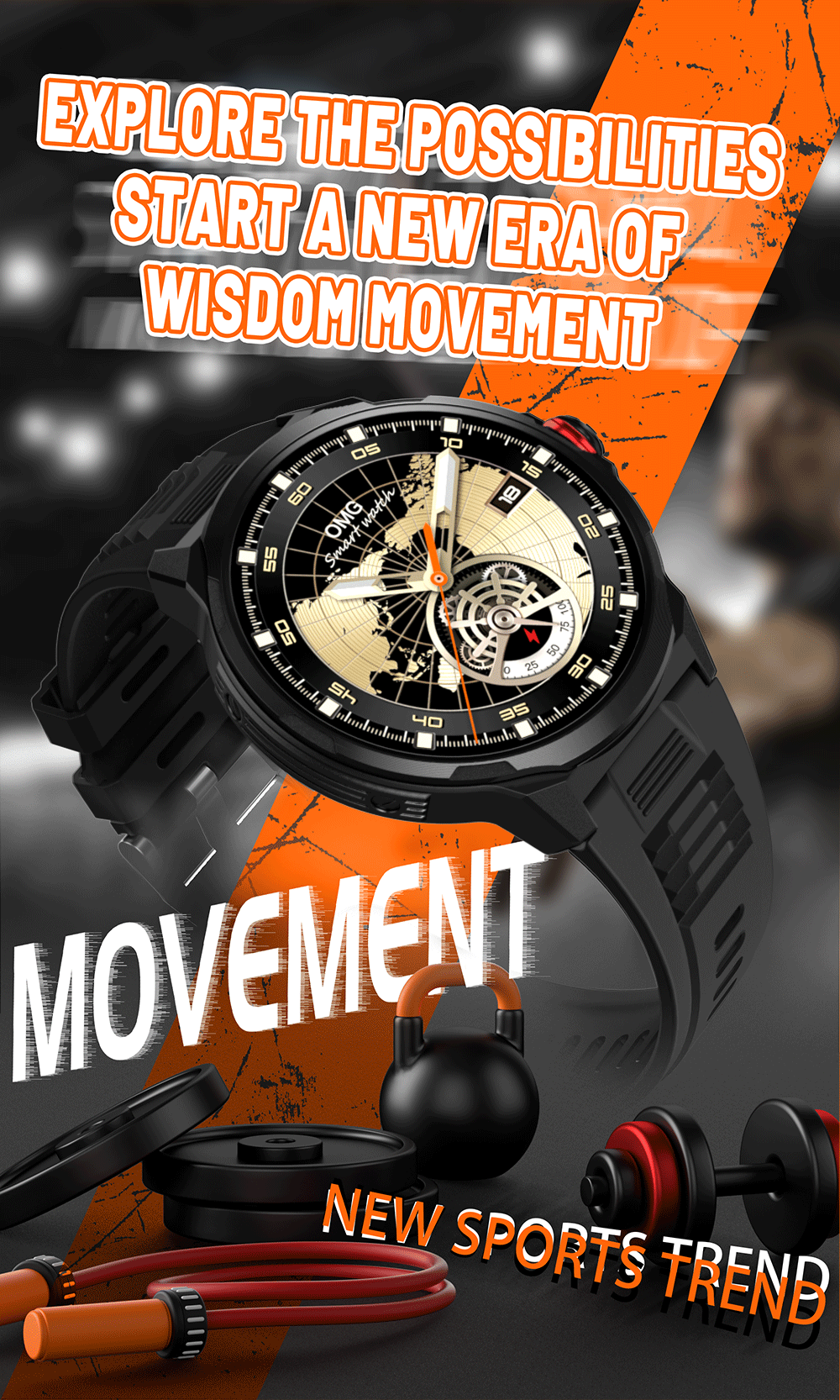 Eraysun Premium Sport SmartWatch JS50 Pro Max Men Smart Watch Electronics  Tracker Full Touch Smart Watch PK K22 Smartwatches