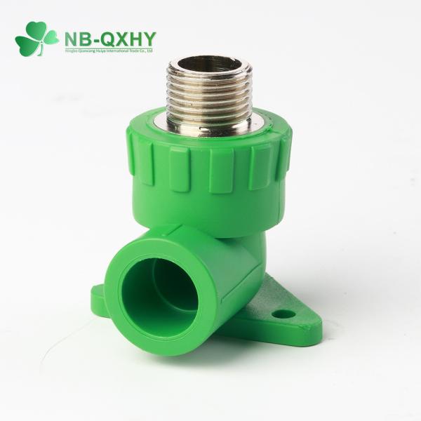 Sch40 Épaisseur de paroi Pipe PPR verte adaptée à l'approvisionnement en eau chaude et à la personnalisation