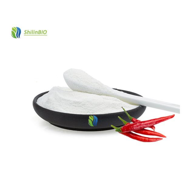 Extracto de pimienta en polvo de capsaicina 95% de grado alimenticio, capsaicina en polvo
