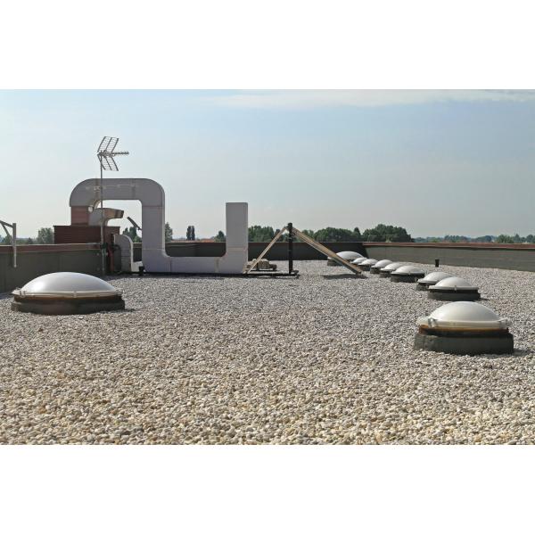 HDG Steel Ballasted Solar Mounting Systems Photovoltaic Flat Roof Racking