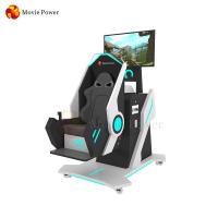 Machine d'intérieur de jeu de réalité virtuelle de jeu dynamique du parc à thème VR Flight Simulator VR
