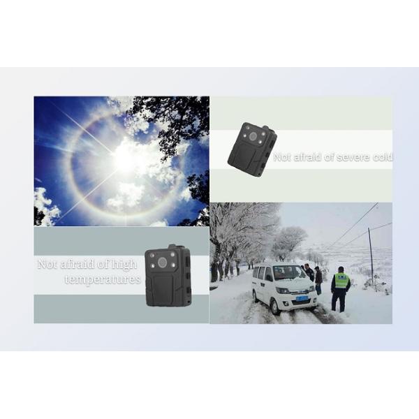 Câmera video do corpo da polícia impermeável do registrador da câmera do corpo sem exposição do LCD