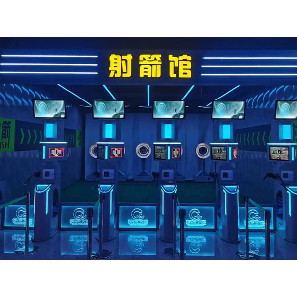 Smart Archery Shooting Machine Commercial AR Interactive Archery Simulator Intelligent Archery Simulator 4D Feedback Smart Commercial Archery Arcade Game Machine for Entertainment Center
