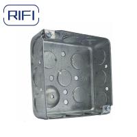 Boîte de jonction en acier galvanisé 4 pouces décorative électrique 4x4 EMT Box