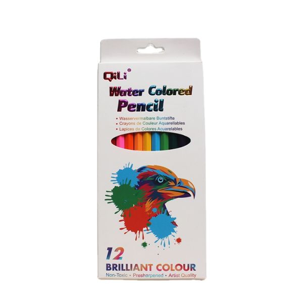 Professional Cheap Storage Oil Colorful 12 Kids Color Wood Pencils