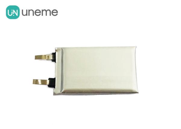 Bluetooth Headset Rechargeable Li Polymer Battery , 3.7V 200mAh Rechargeable Lithium Batteries