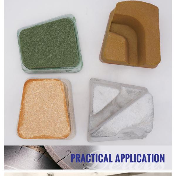 Polishing de mármol artificial Abrasivo de Frankfurt para la eficiencia de la máquina de pulido de líneas