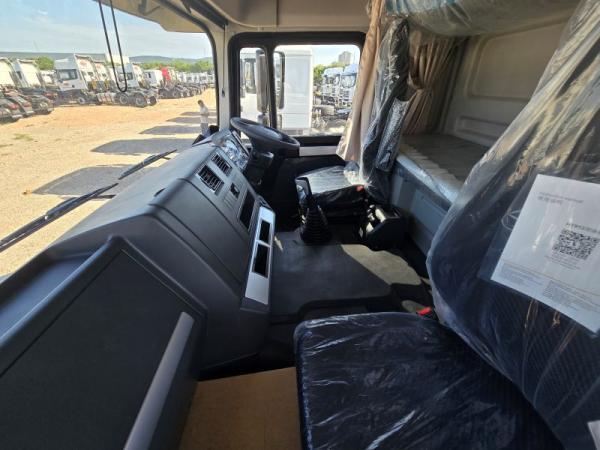 Camión volquete SHACMAN F3000 6X4 430HP para trabajo pesado, cabina doble litera