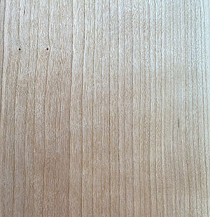 древесина черной вишни 0.7mm толстая лощит проектированный справляющся верхний слой