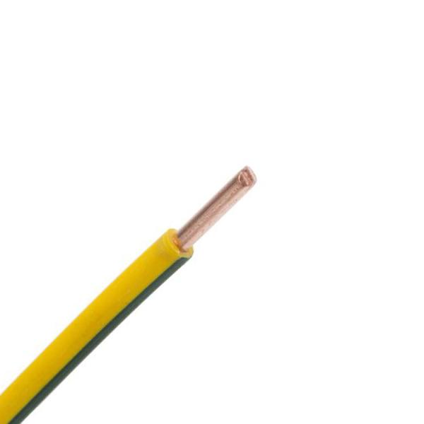 1.5mm2 2.5mm2 4mm2 Copper Conductor PVC Insulated Cable , H07V-U H07v R Cable 450/750V
