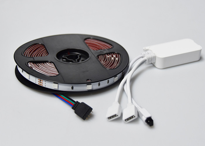 Прокладки приведенные RGB 12V 18w 5050 20lm/Led 5m гибкие светлые