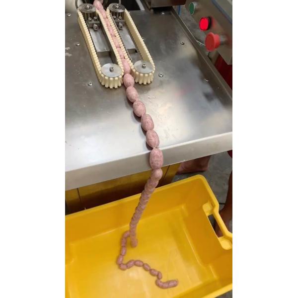 Stainless Steel Commercial Sausage Making Machine Semi Automatic