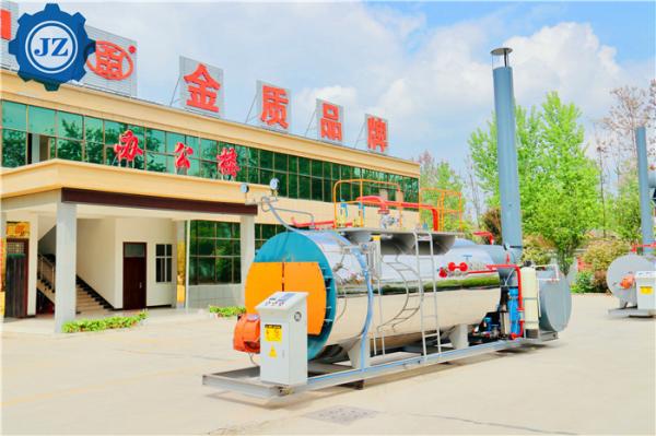 Industrial Usage And Horizontal Style Gas Fired Steam Boiler For Yoghurt Processing Plant