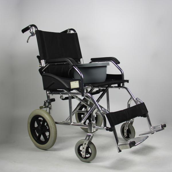 Foldable Aluminum Manual Wheelchair For Limited Mobility Customizable Color