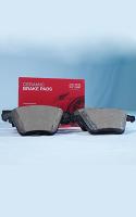 Heat Resistant Disc Brake Pad Set 2.5 Pounds Front Rear Position