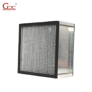 Filtro resistente ao calor H14 de Hepa da eficiência elevada de 1500m3/h 14.38m2