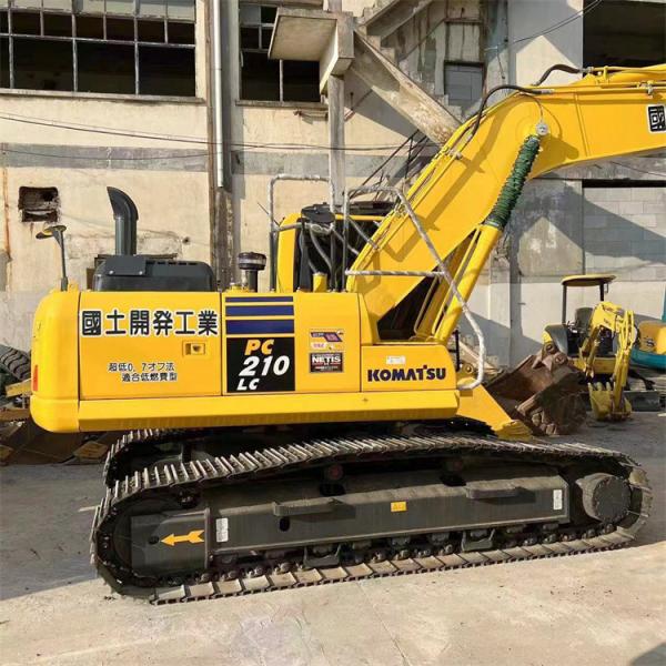 Excavateur PC210-8 d'occasion Excavateur Komatsu de 21 tonnes Stabilité élevée