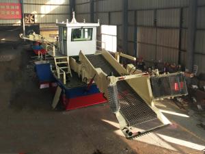 Hydraulic Aquatic Weed Harvester 1.8m Cutter 5 CBM Hopper