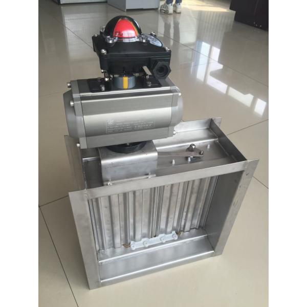 Safety Fire And Smoke Dampers High Temperature Resistant With Reliable Operation